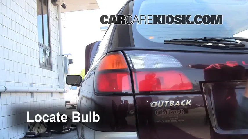 2001 Subaru Outback Limited 2.5L 4 Cyl. Wagon Lights Reverse Light (replace bulb)